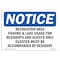 Signmission OSHA Notice, 5" Height, Recreation Areas Fishing & Lake Usage For Sign, 7" X 5", Landscape OS-NS-D-57-L-17998 - alternate 1